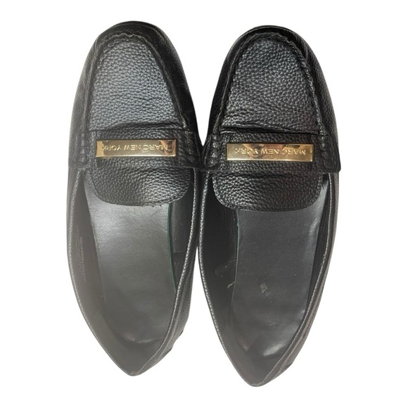 MARC NEW YORK Black Slip-On Loafers 8½M/39B - Picture 6 of 9
